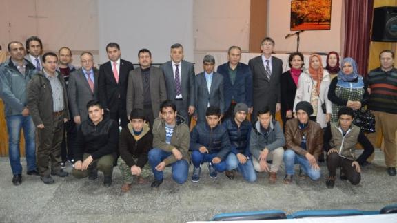 İlimize Gelen Yabancı Uyruklu Öğrencilere Yönelik Türkçe ve Uyum Kursu Açıldı