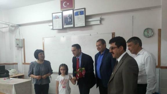 İl Milli Eğitim Müdürümüz Bülent ŞAHİN Turhan Akçay İlkokuluna Ziyarette Bulundu. 