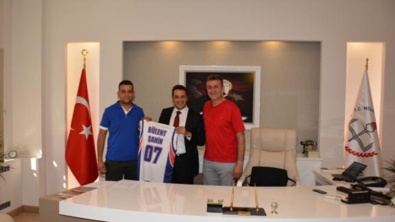 Anadolu 64 Kulübü Antrenörlerinden Müdürlüğümüze Ziyaret
