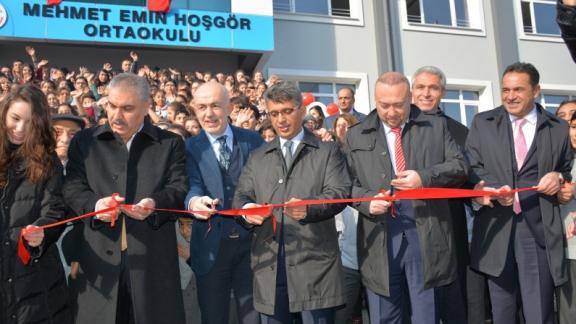 Mehmet Emin Hoşgör Ortaokulu Açılış Töreni Gerçekleştirildi