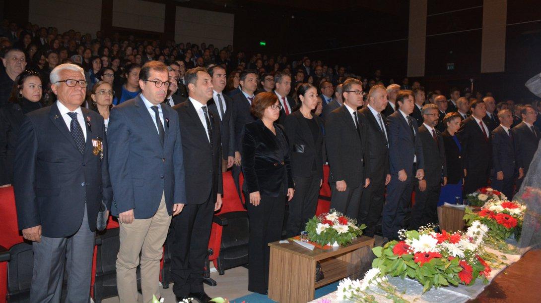 Başöğretmenimiz Mustafa Kemal Atatürk'ü Anma Programı