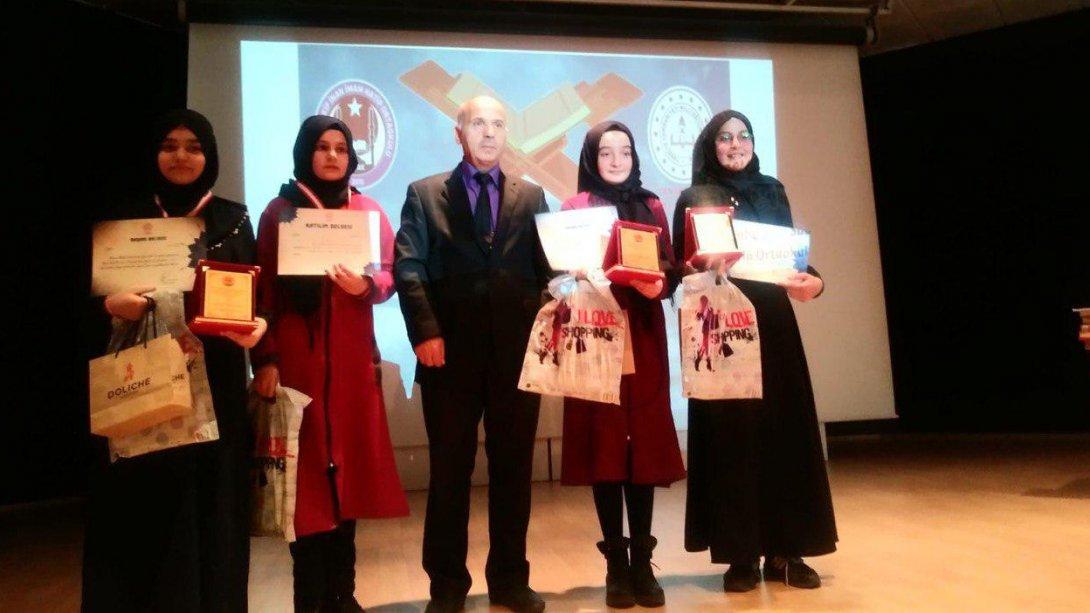 Genç Nida Ortaokullar Kur'an-ı Kerimi Güzel Okuma yarışması