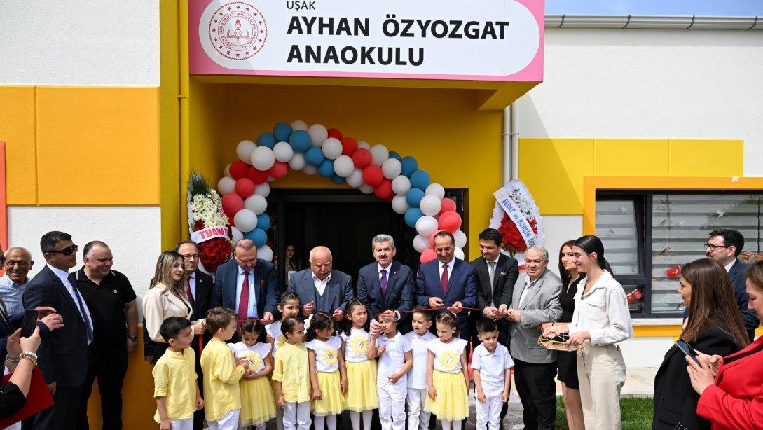 Hayırsever Ayhan Özyozgat Anaokulu törenle açıldı