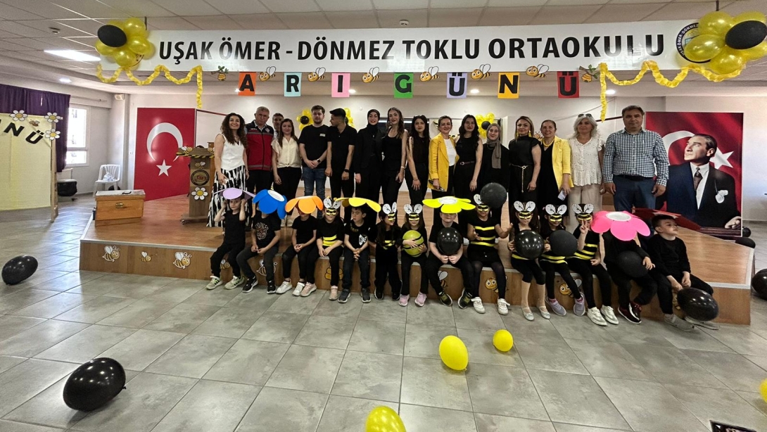 Ömer Dönmez Toklu Ortaokulunda Dünya Arı Günü Coşkuyla Kutlandı