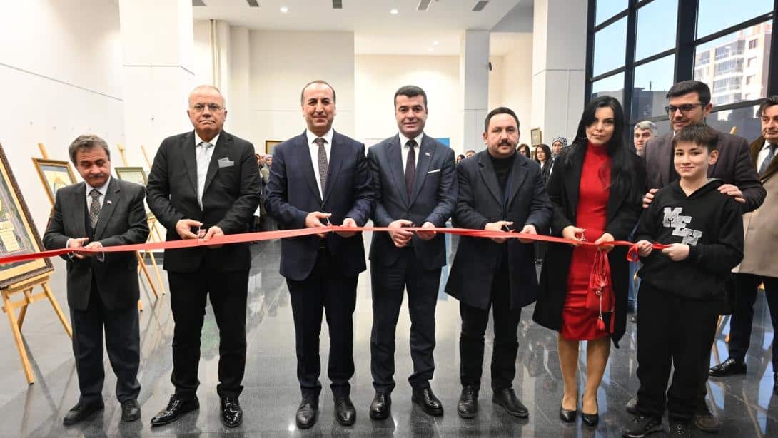 sanatın diliyle değerlerimiz sergisi