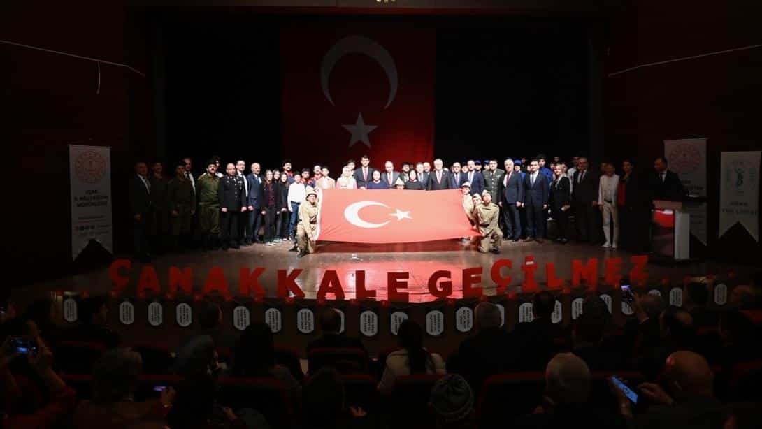 18 Mart Şehitleri Anma Günü ve Çanakkale Zaferi'nin 111. Yıl Dönümü Anma Programı Düzenlendi