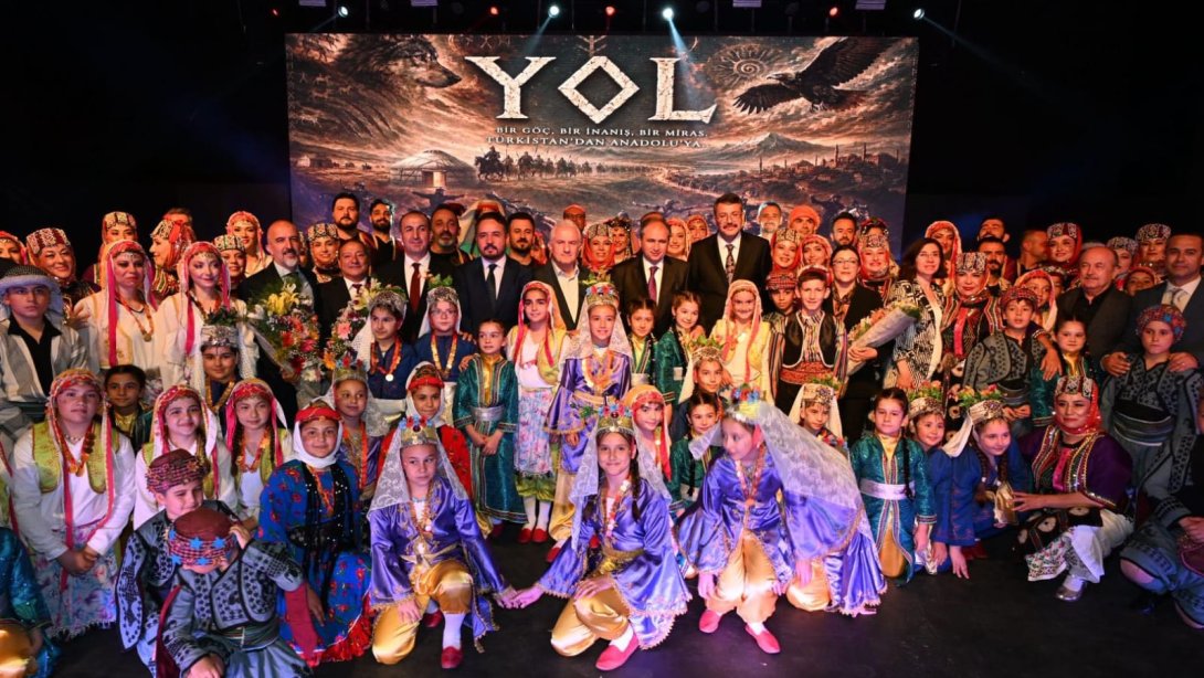 Uşak Maarif Halk Dansları Topluluğumuzdan "Yol" Temalı Muhteşem Gösteri