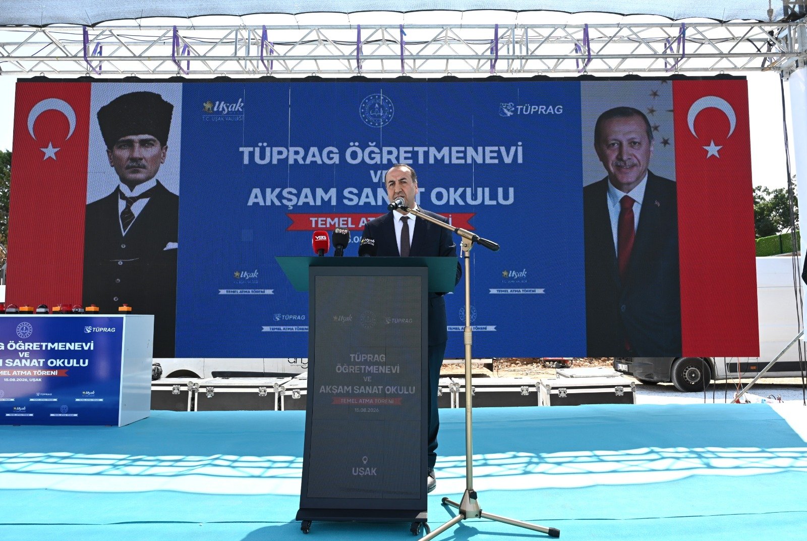 ÖĞRETMENEVİ TEMEL ATMA