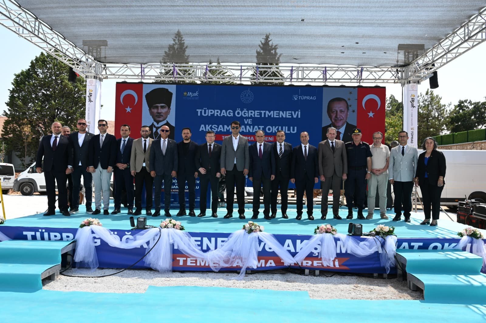 ÖĞRETMENEVİ TEMEL ATMA