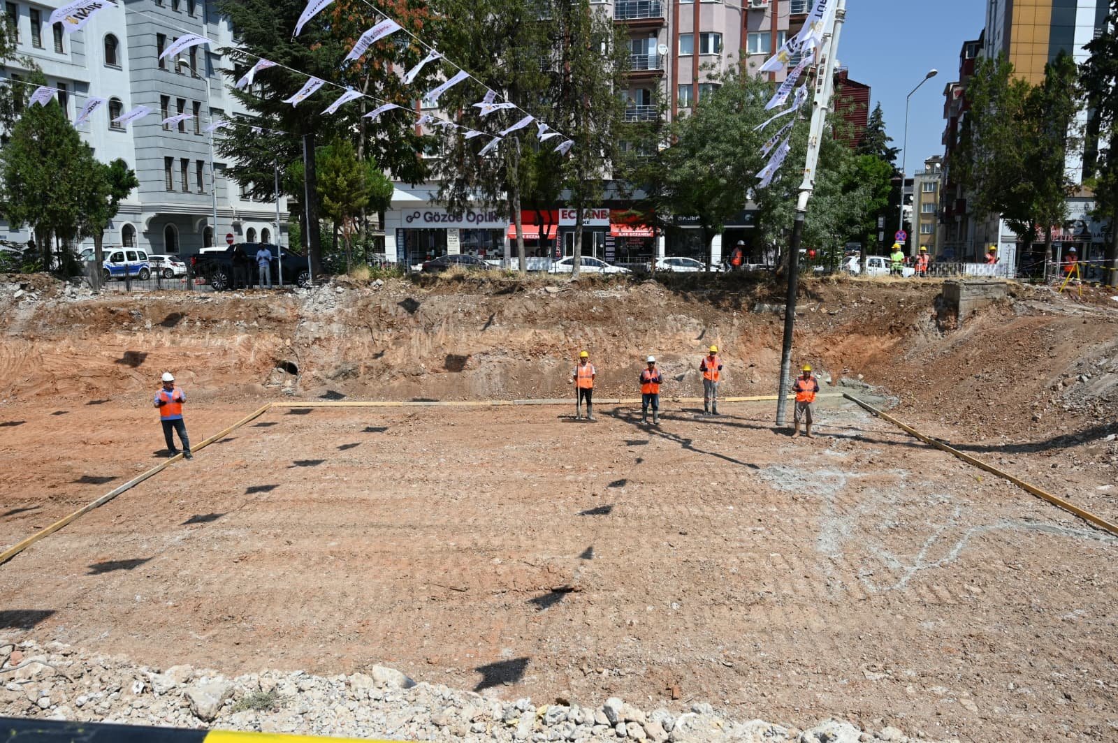 ÖĞRETMENEVİ TEMEL ATMA
