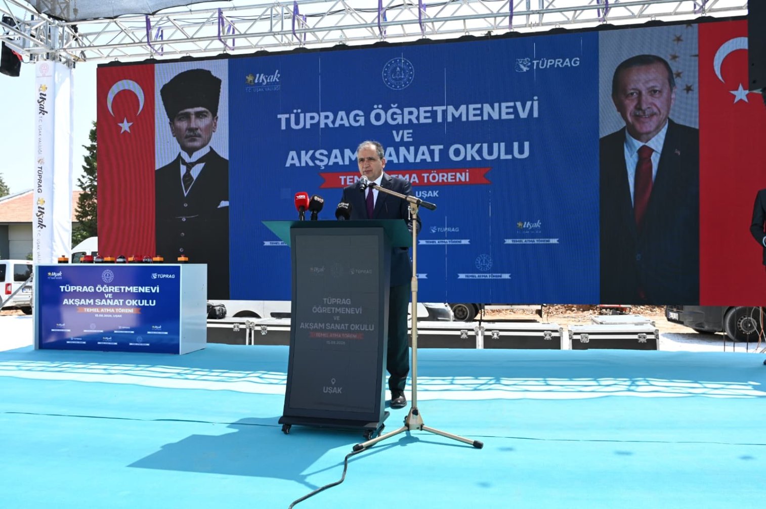 ÖĞRETMENEVİ TEMEL ATMA