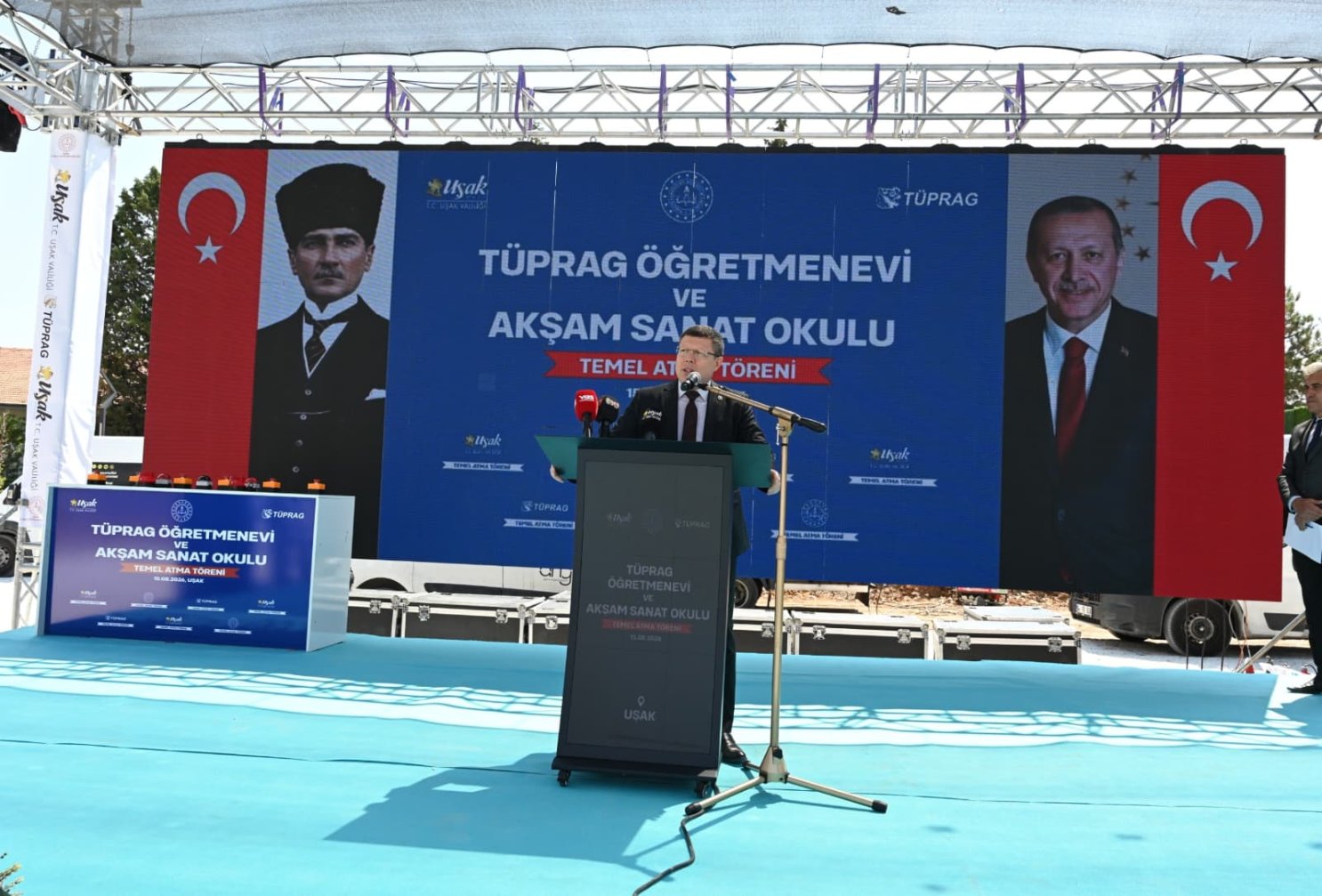 ÖĞRETMENEVİ TEMEL ATMA