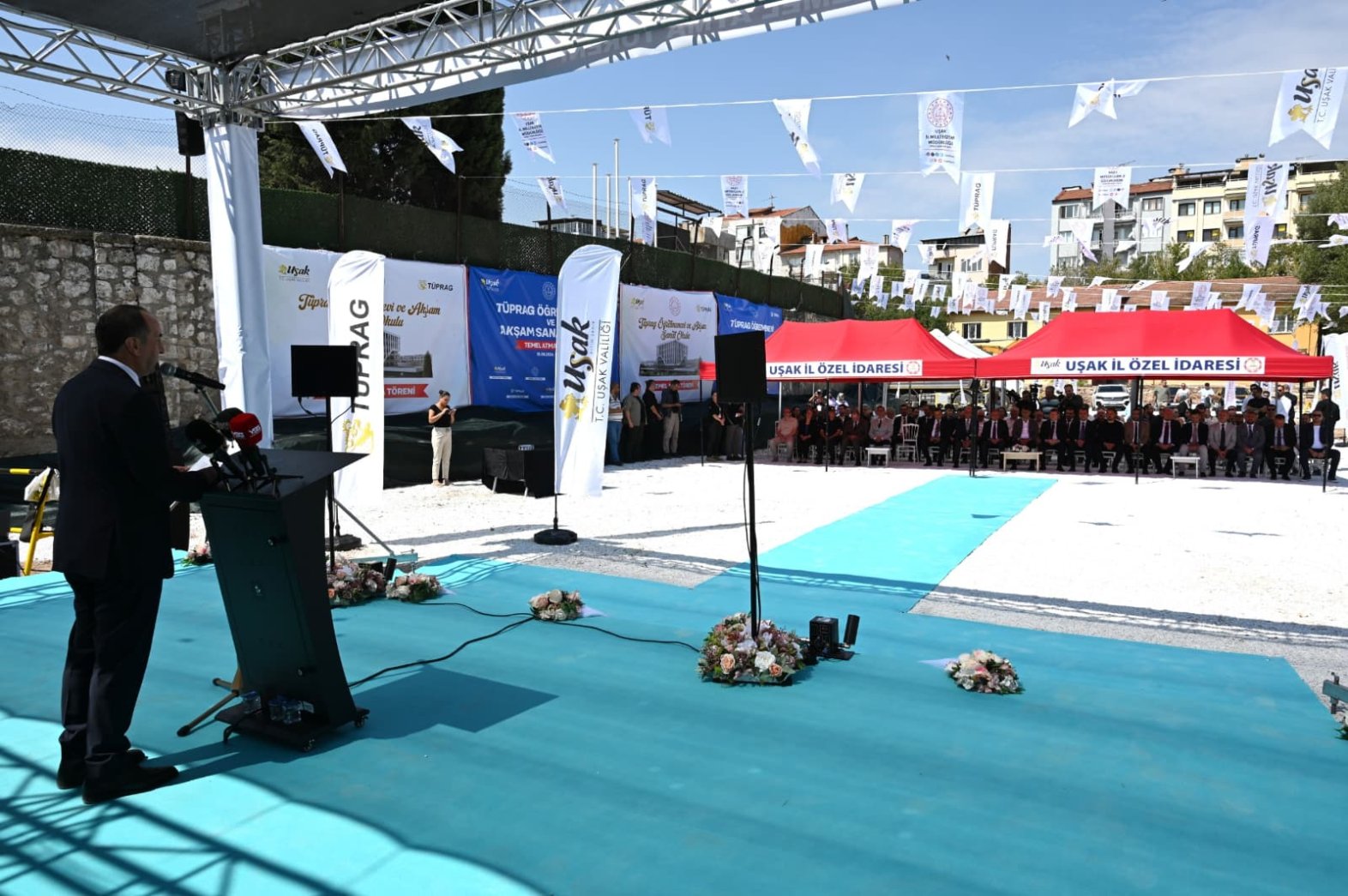 ÖĞRETMENEVİ TEMEL ATMA