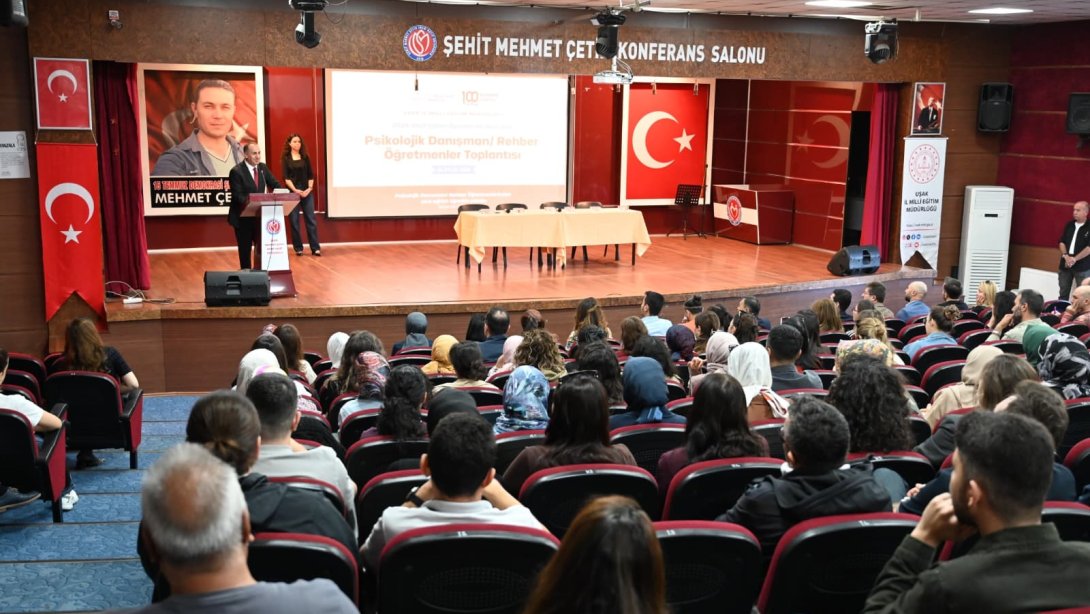 2026-2027 Eğitim Öğretim Yılı Sene Başı Psikolojik Danışman ve Rehber Öğretmenler Toplantısı Gerçekleştirildi