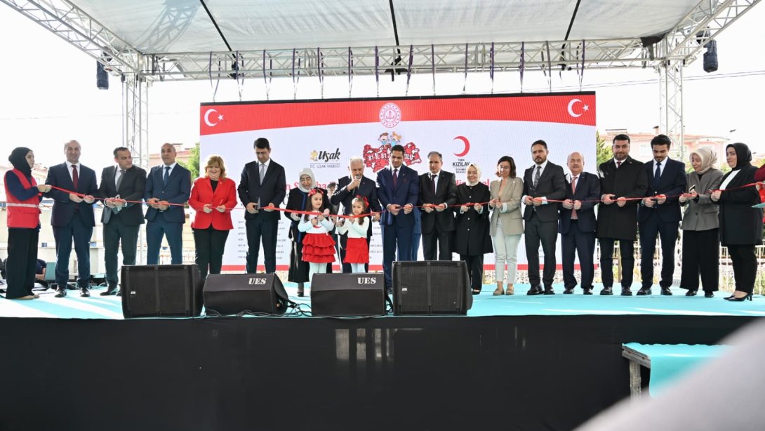 ŞÜKRÜ ÖZDİLEK KIZILAY ANAOKULU TÖRENLE AÇILDI