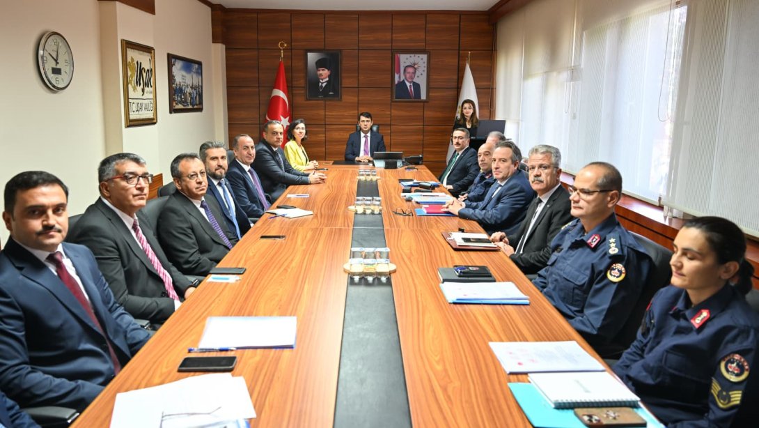 Çocukların Eğitim Süreçlerinin Güvenliğine İlişkin İl Yürütme Kurulu Tanıtım Toplantısı Gerçekleştirildi