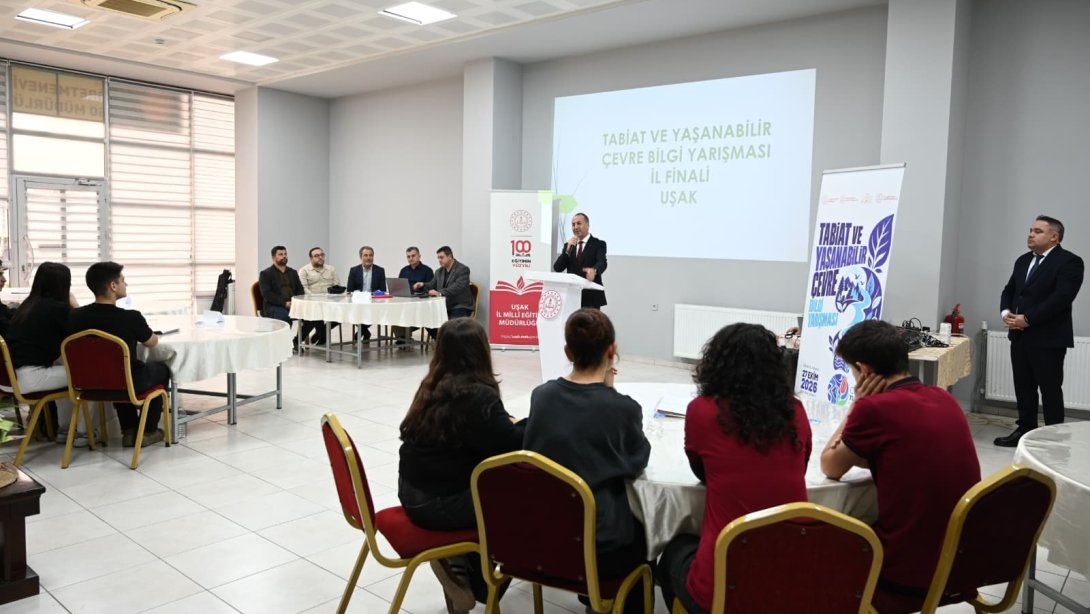 TABİAT VE YAŞANABİLİR ÇEVRE BİLGİ YARIŞMASI İL FİNALİ GERÇEKLEŞTİRİLDİ